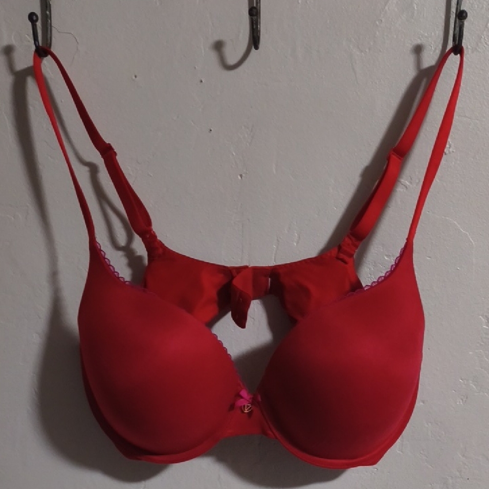 Victoria's Secret Red Lace Bra Intimates